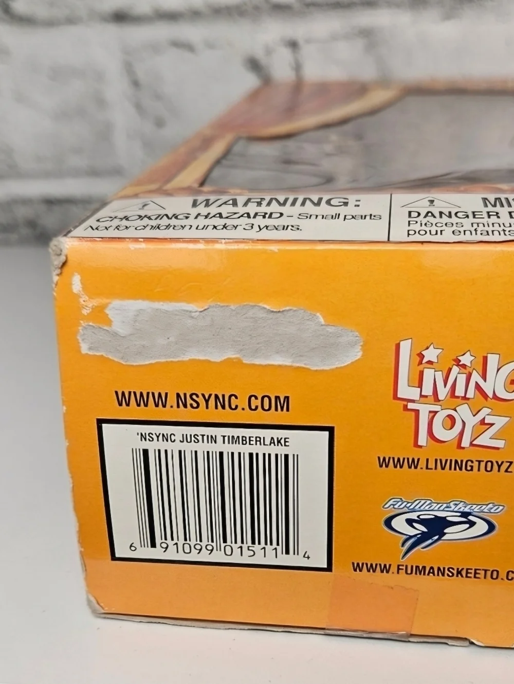 NSYNC Justin Timberlake Marionette Doll 2000 Living Toyz NIB